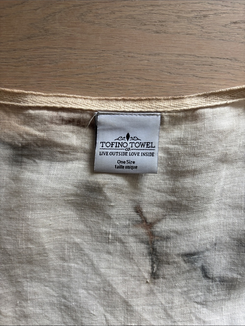 Linen robe - Picture 2 of 4
